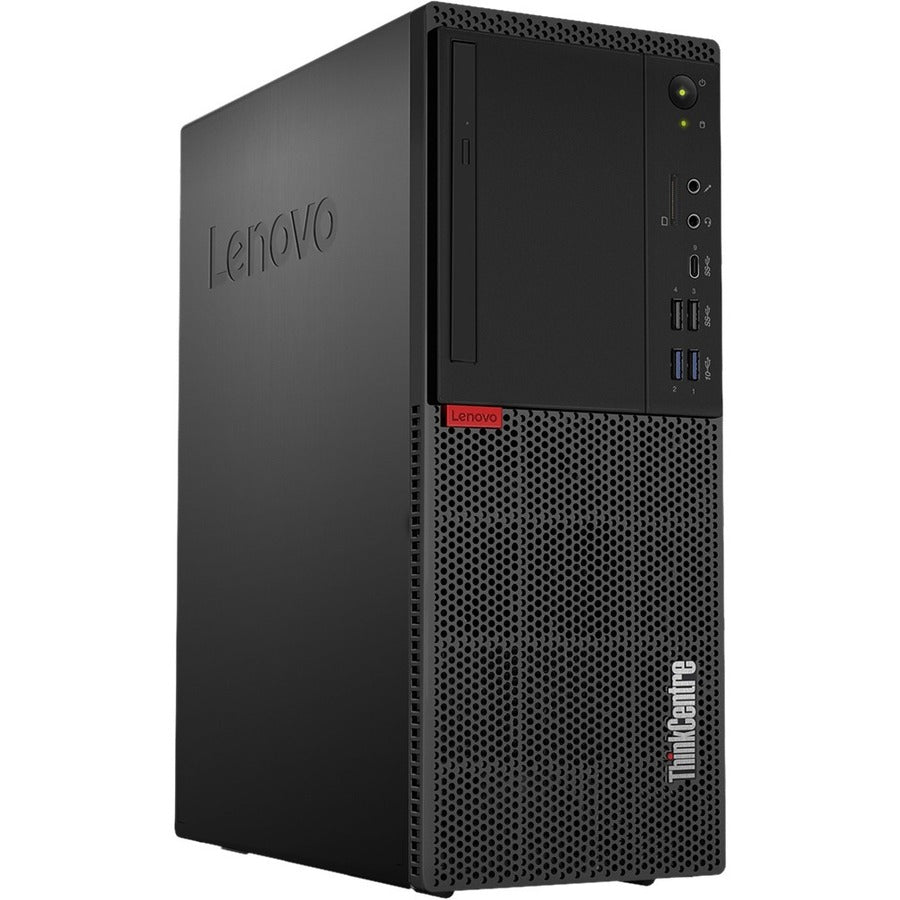 Lenovo ThinkCentre M720t 10SQ001MUS Desktop Computer - Intel Core i3 8th Gen i3-8100 3.60 GHz - 4 GB RAM DDR4 SDRAM - 1 TB HDD - 16 GB SSD - Tower