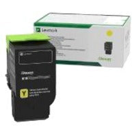 Lexmark Unison Original Extra High Yield Laser Toner Cartridge - Yellow - 1 Each