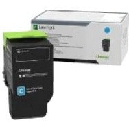 Lexmark Unison Original Extra High Yield Laser Toner Cartridge - Cyan Pack