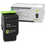 Lexmark Unison Original Extra High Yield Laser Toner Cartridge - Yellow Pack