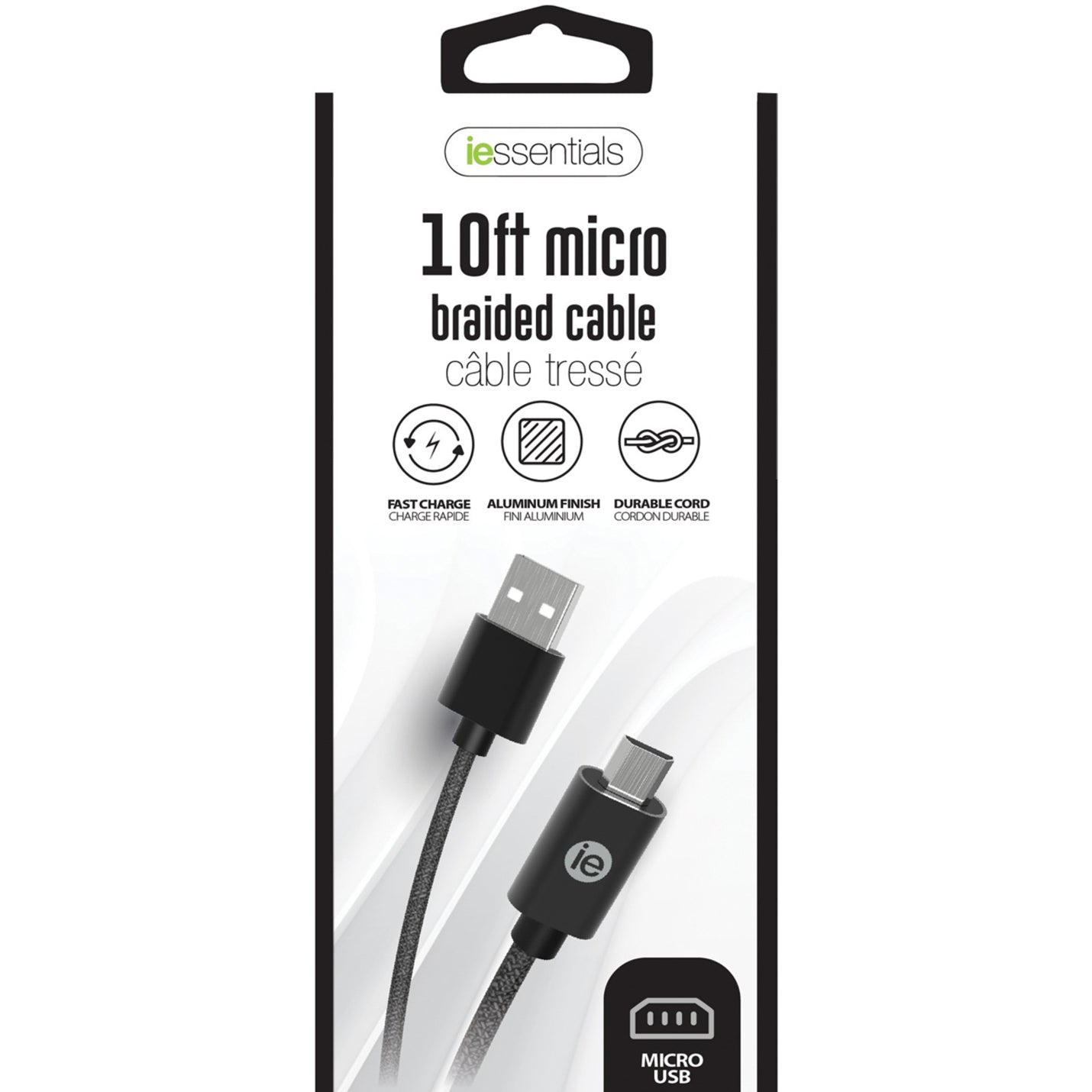 iEssentials Micro-USB/USB Data Transfer Cable