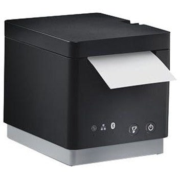 Star Micronics mC-Print20 Ethernet (LAN) USB CloudPRNT - 2" Thermal Receipt Printer - 100 mm/sec - Monochrome - Auto Cutter - Black Color - External Power Supply Included