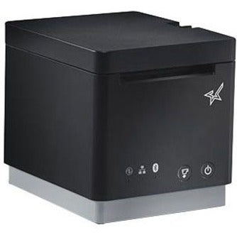 Star Micronics mC-Print20 Ethernet (LAN) USB CloudPRNT - 2" Thermal Receipt Printer - 100 mm/sec - Monochrome - Auto Cutter - Black Color - External Power Supply Included