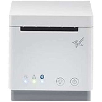 Star Micronics mCP20 Ethernet (LAN) USB CloudPRNT - 2" Thermal Receipt Printer - 100 mm/sec - Monochrome - Auto Cutter - White Color - External Power Supply Included