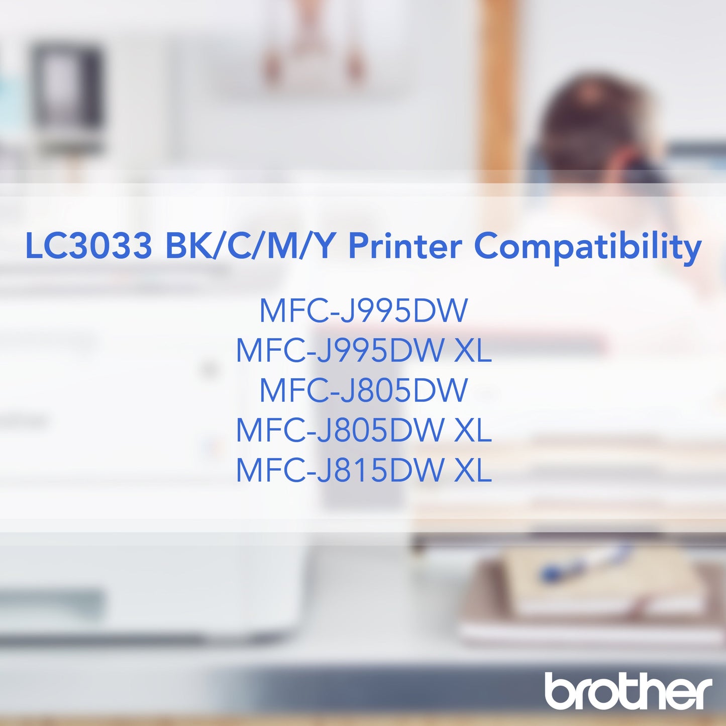 Brother Genuine LC3033M Single Pack Super High-yield Magenta INKvestment Tank Ink Cartridge