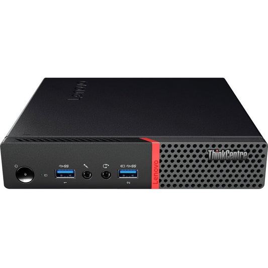 Lenovo ThinkCentre M715q 10VG0008US Desktop Computer - AMD A-Series A10-9700E 3 GHz - 8 GB RAM DDR4 SDRAM - 128 GB SSD - Tiny