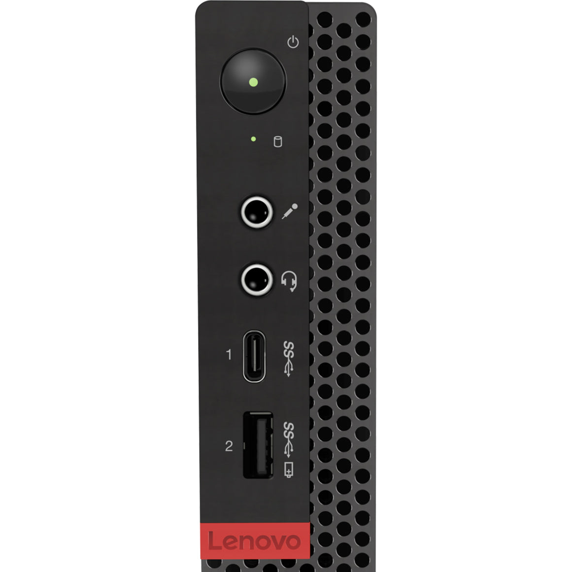 Lenovo ThinkCentre M720q 10T7001JUS Desktop Computer - Intel Core i7 8th Gen i7-8700T 2.40 GHz - 8 GB RAM DDR4 SDRAM - 1 TB SSD - Tiny - Raven Black