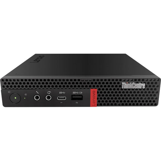 Lenovo ThinkCentre M720q 10T7001SUS Desktop Computer - Intel Core i7 8th Gen i7-8700T 2.40 GHz - 8 GB RAM DDR4 SDRAM - 512 GB SSD - Tiny - Raven Black