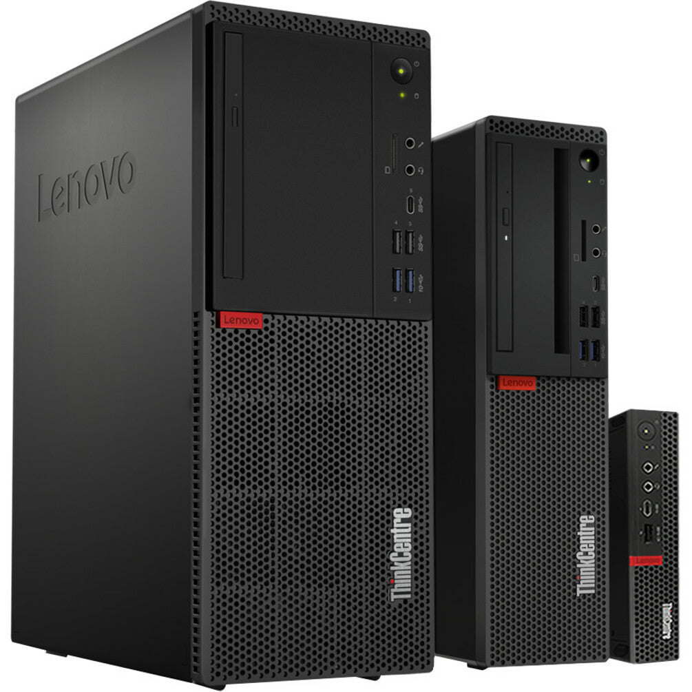 Lenovo ThinkCentre M720t 10SQ0011LS Desktop Computer - Intel Core i7 8th Gen i7-8700 3.20 GHz - 8 GB RAM DDR4 SDRAM - 256 GB SSD - Tower