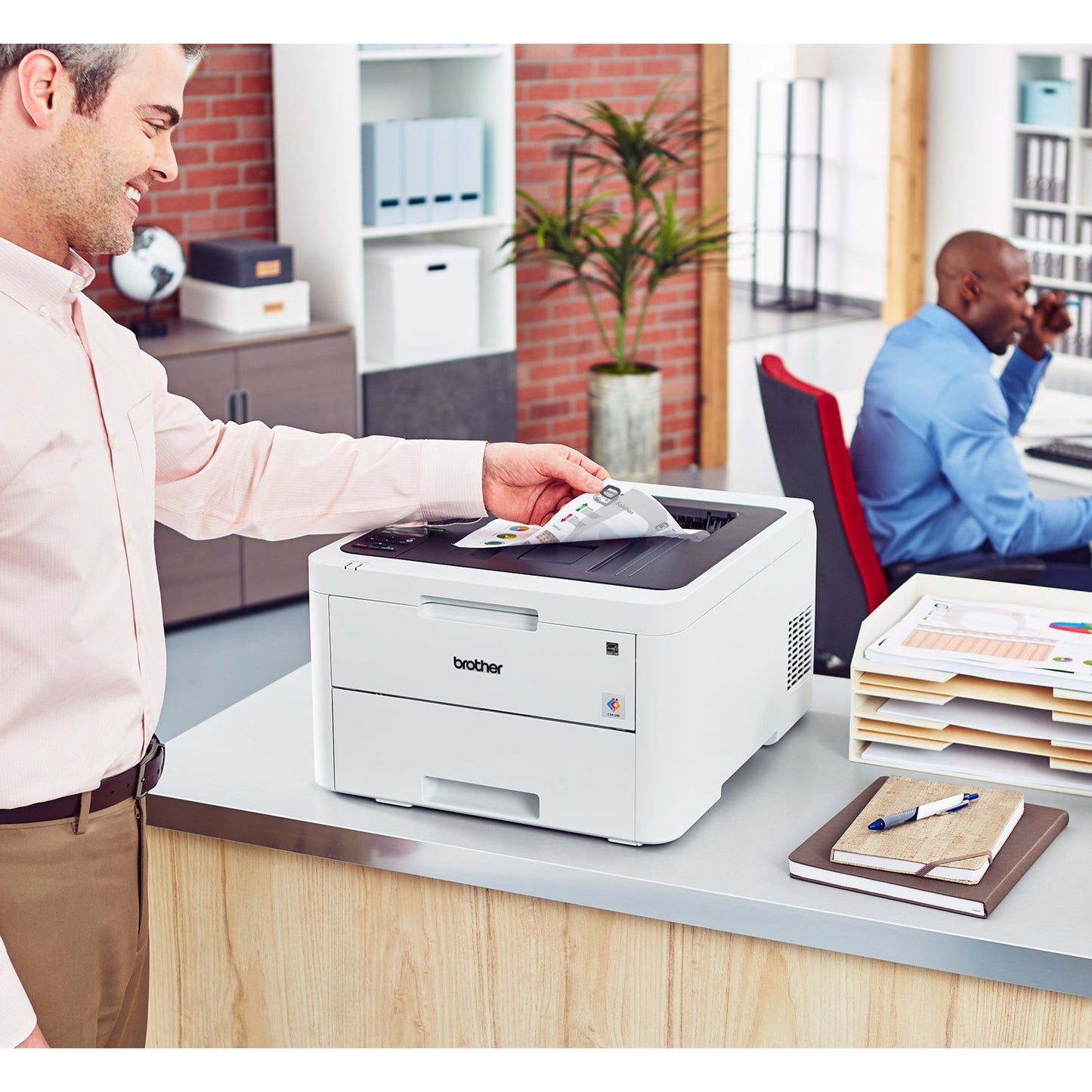 Brother HL-L3230CDW Compact Digital Color Printer Providing Laser Quality Results with Wireless and Duplex Printing