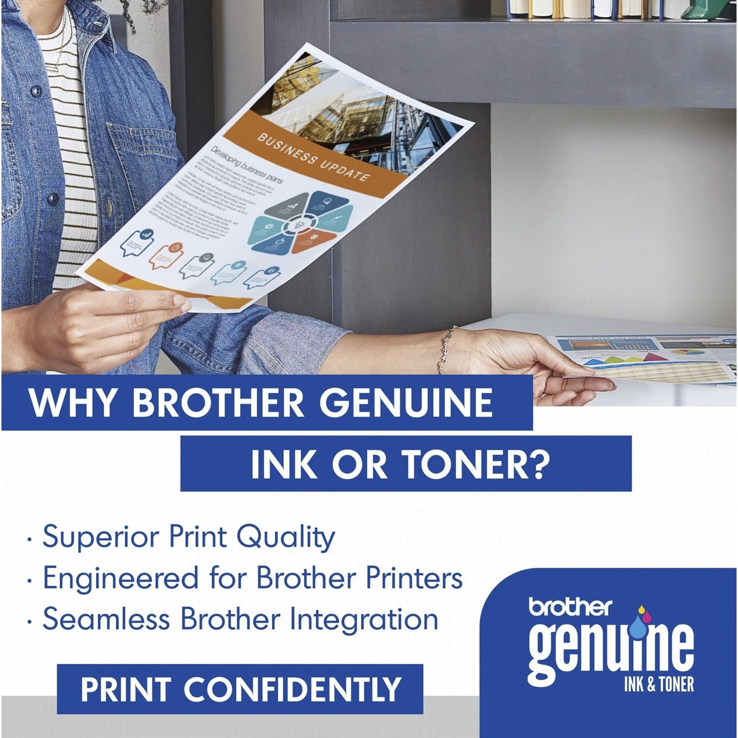 Brother Genuine TN-223M Standard Yield Magenta Toner Cartridge