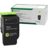 Lexmark Unison Original Ultra High Yield Laser Toner Cartridge - Yellow Pack