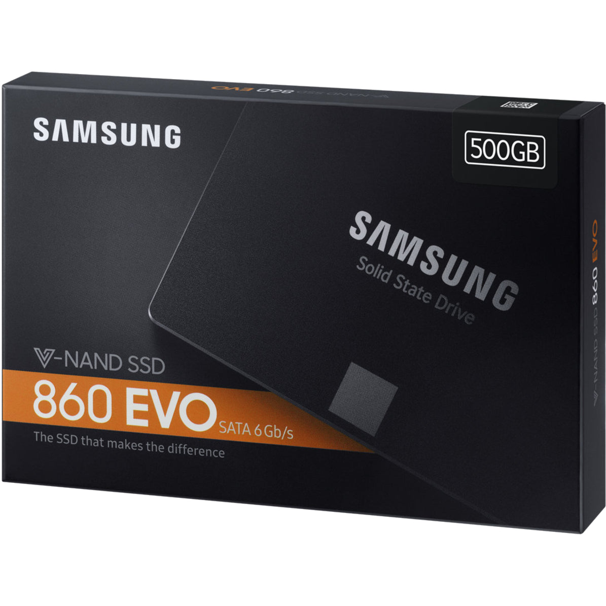Samsung 860 EVO MZ-76E500BW 500 GB Solid State Drive - 2.5" Internal - SATA (SATA/600)