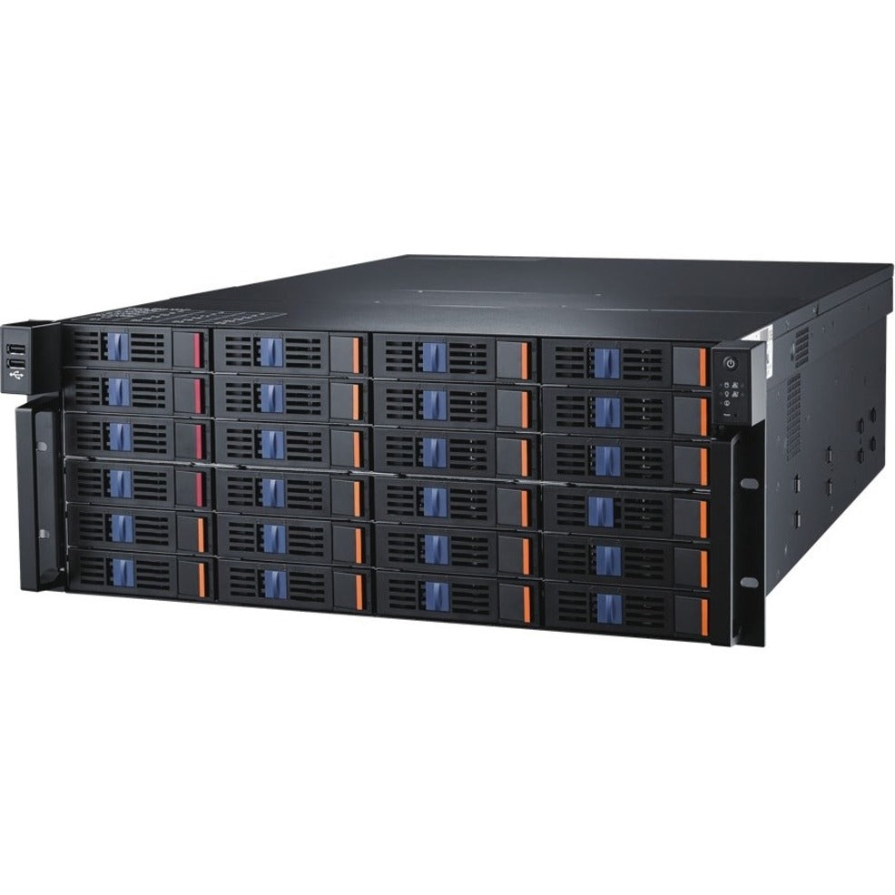 Advantech 4U Storage Chassis for ATX/EATX Serverboard with 24 Hot-swap Drive Bays