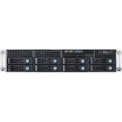 Advantech HPC-7282 2U 8 Bays Server Chassis (w/o PSU)