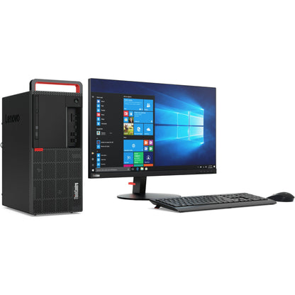 Lenovo ThinkCentre M920t 10SF0005US Desktop Computer - Intel Core i7 8th Gen i7-8700 3.20 GHz - 8 GB RAM DDR4 SDRAM - 256 GB SSD - Tower - Raven Black