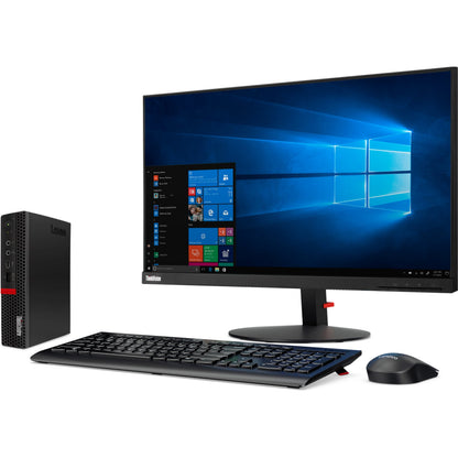 Lenovo ThinkCentre M720q 10T8S0S000 Desktop Computer - Intel Core i5 8th Gen i5-8400T 1.70 GHz - 8 GB RAM DDR4 SDRAM - 256 GB SSD - Tiny - Raven Black