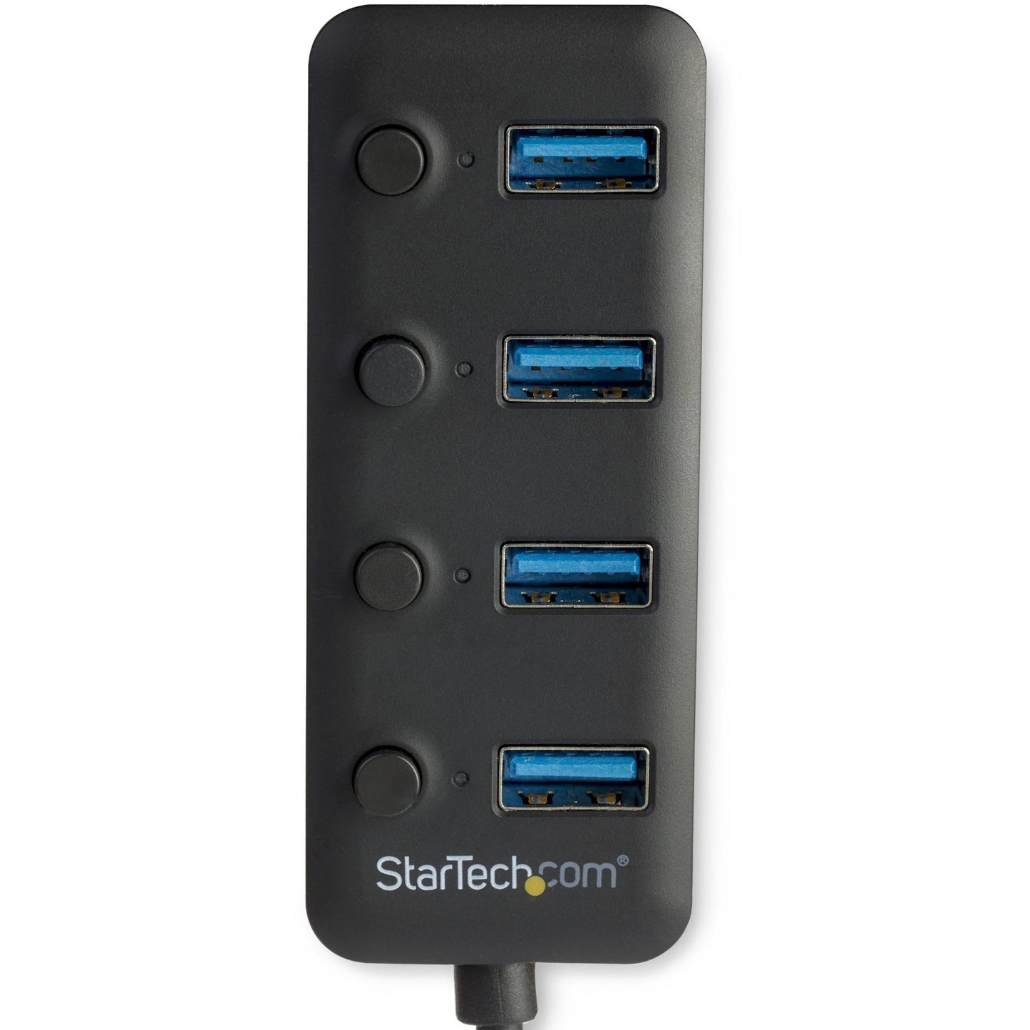 StarTech.com 4 Port USB 3.0 Hub - USB Type-A to 4x USB-A with Individual On/Off Port Switches - SuperSpeed 5Gbps USB 3.2 Gen 1 - Bus Power