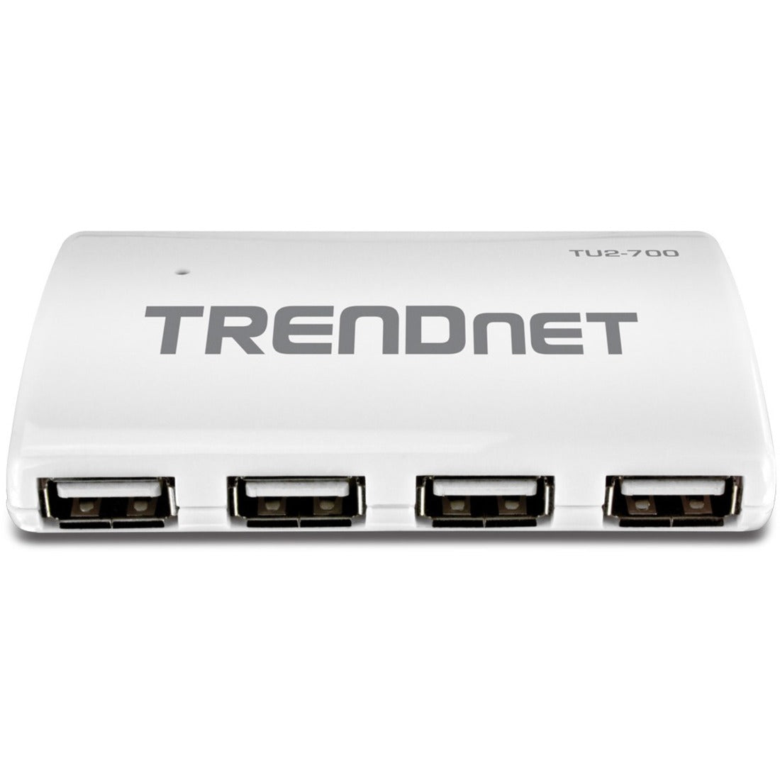 TRENDnet USB 2.0 7-Port High Speed Hub with 5V/2A Power Adapter Up to 480 Mbps USB 2.0 connection Speeds TU2-700
