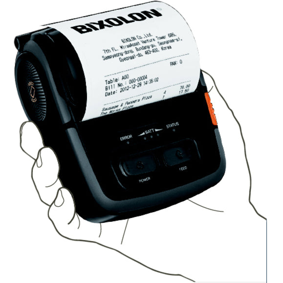 Bixolon SPP-R310 Mobile Direct Thermal Printer - Monochrome - Portable - Label/Receipt Print - USB - Serial - Near Field Communication (NFC)