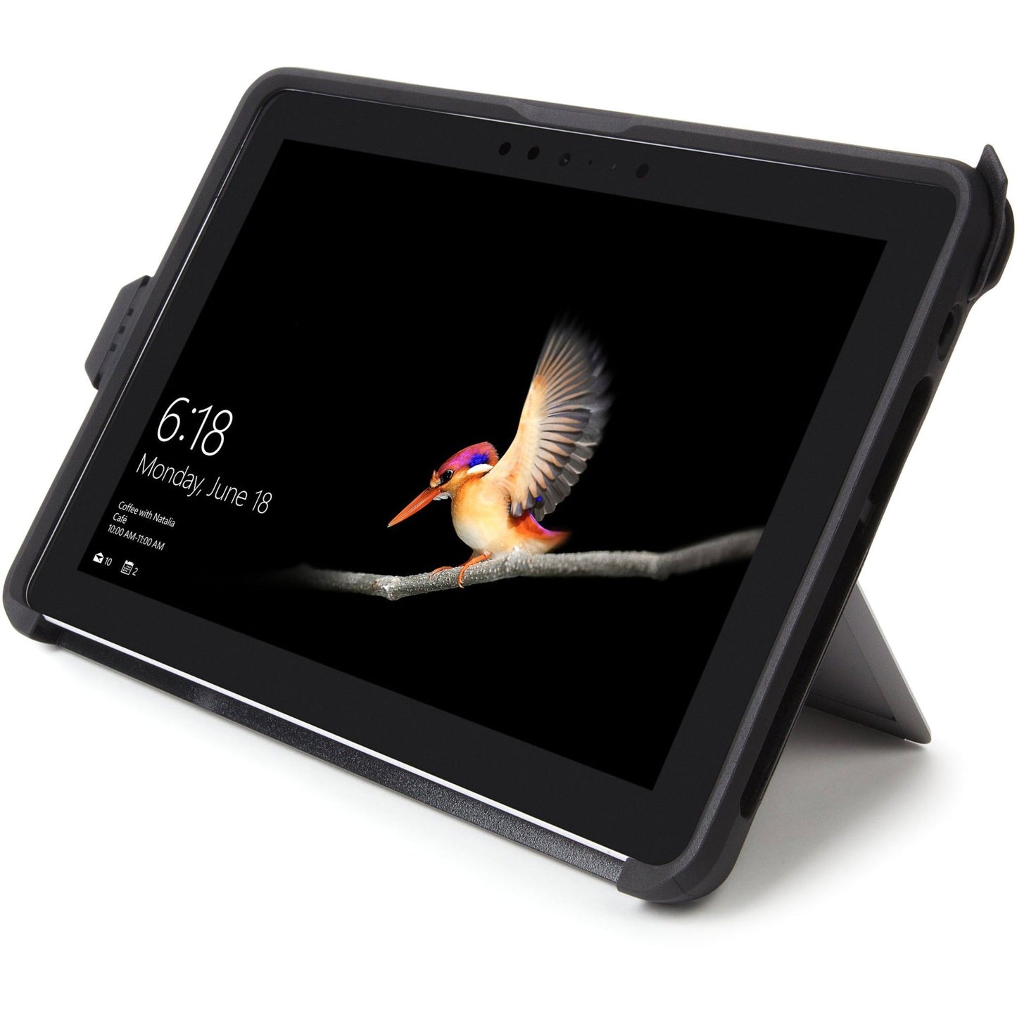 Kensington BlackBelt Rugged Carrying Case Microsoft Surface Go Tablet - Black