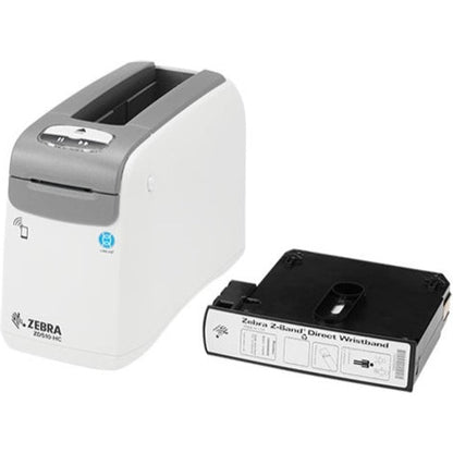 Zebra ZD510-HC Direct Thermal Printer - Monochrome - Portable - Wristband Print - Ethernet - USB - Bluetooth