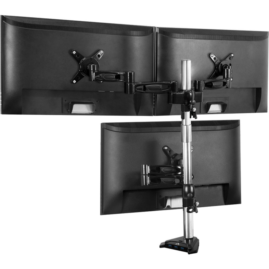 Arctic Mounting Arm for Monitor Display Flat Panel Display - Black