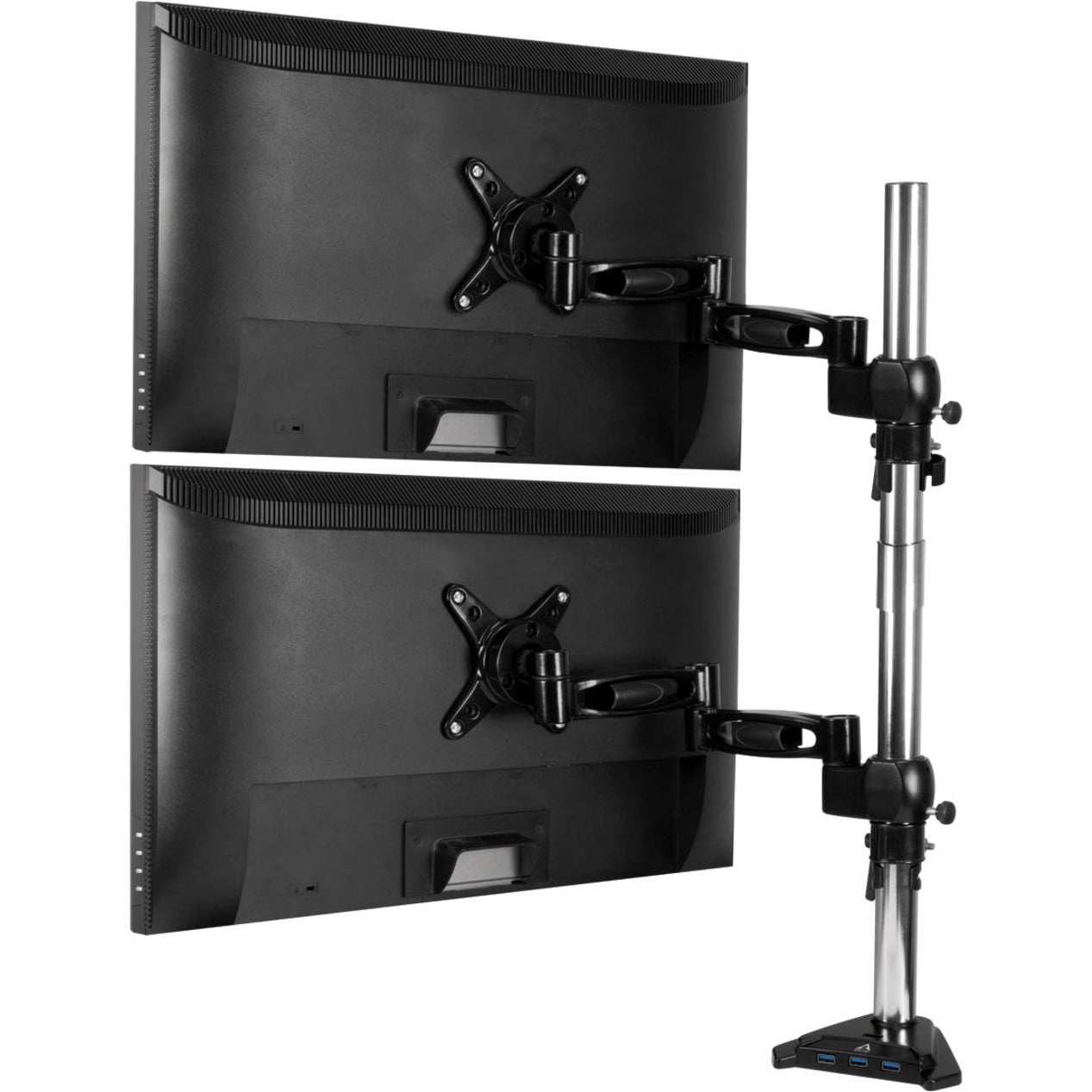 Arctic Mounting Arm for Monitor Display Flat Panel Display - Black