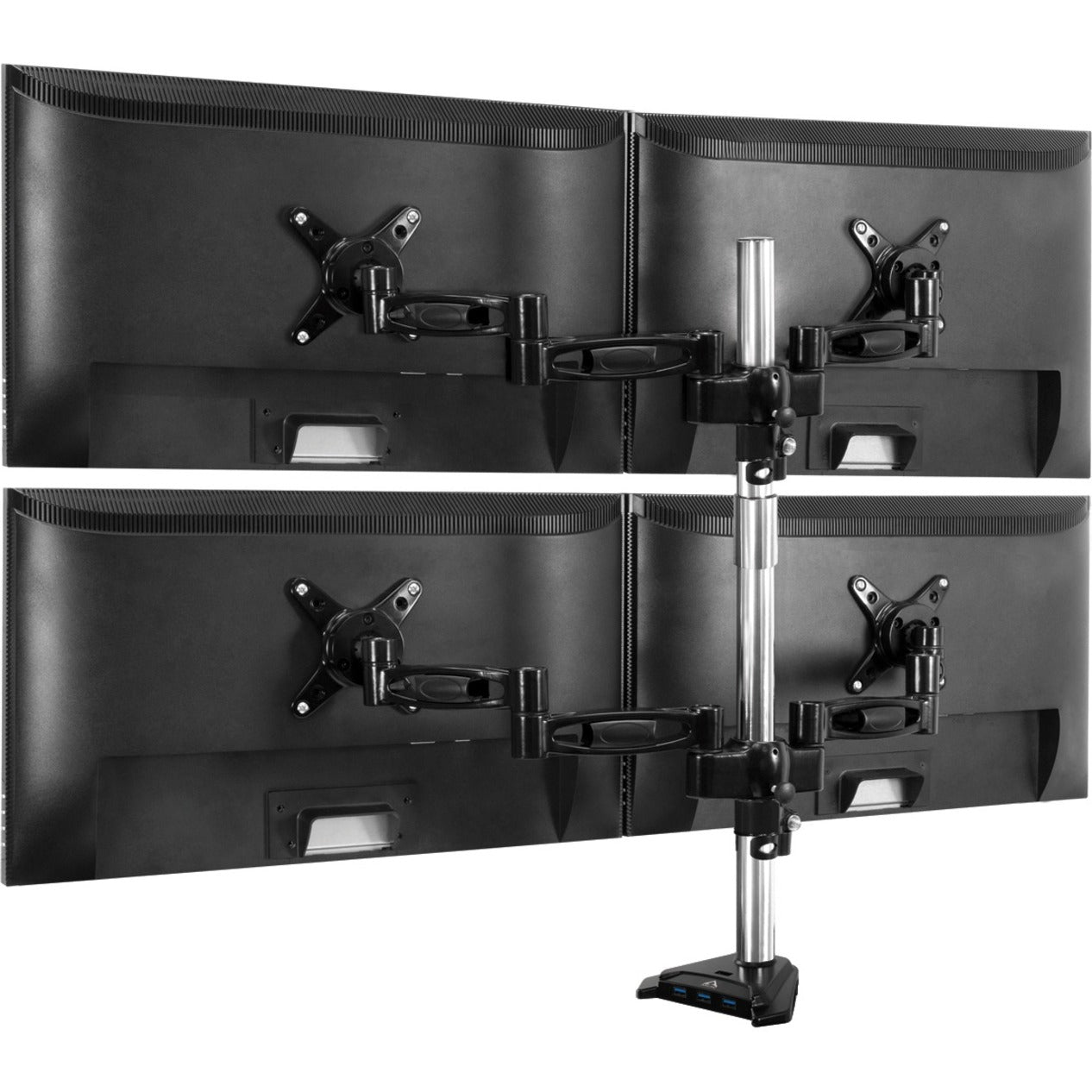 Arctic Mounting Arm for Monitor Display Flat Panel Display - Black