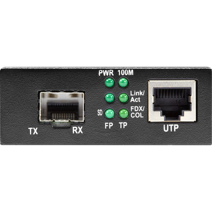 Black Box Pure Networking Fast Ethernet (100-Mbps) Media Converter