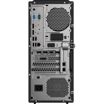 Lenovo ThinkCentre M920t 10SF0007US Desktop Computer - Intel Core i7 8th Gen i7-8700 3.20 GHz - 8 GB RAM DDR4 SDRAM - 1 TB SSD - Tower - Raven Black