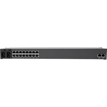 Tripp Lite 16-Port Console Server USB Ports (2) Dual GbE NIC 4 Gb Flash Desktop/1U Rack TAA