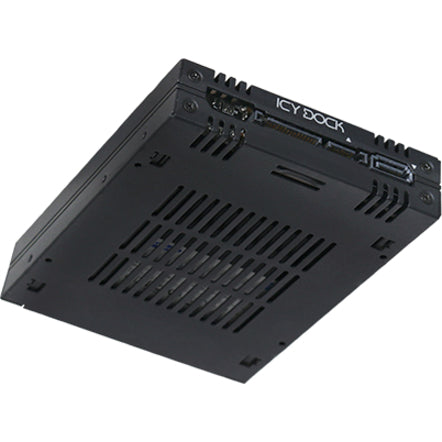 Icy Dock ExpressCage MB742SP-B Drive Enclosure for 3.5" - Serial ATA/600 Host Interface Internal - Black