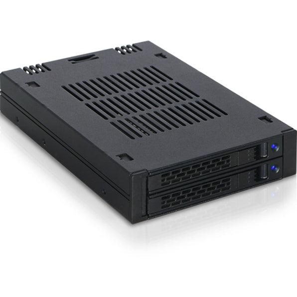 Icy Dock ExpressCage MB742SP-B Drive Enclosure for 3.5" - Serial ATA/600 Host Interface Internal - Black