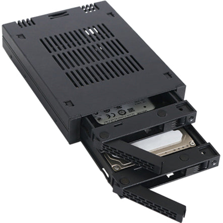 Icy Dock ExpressCage MB742SP-B Drive Enclosure for 3.5" - Serial ATA/600 Host Interface Internal - Black