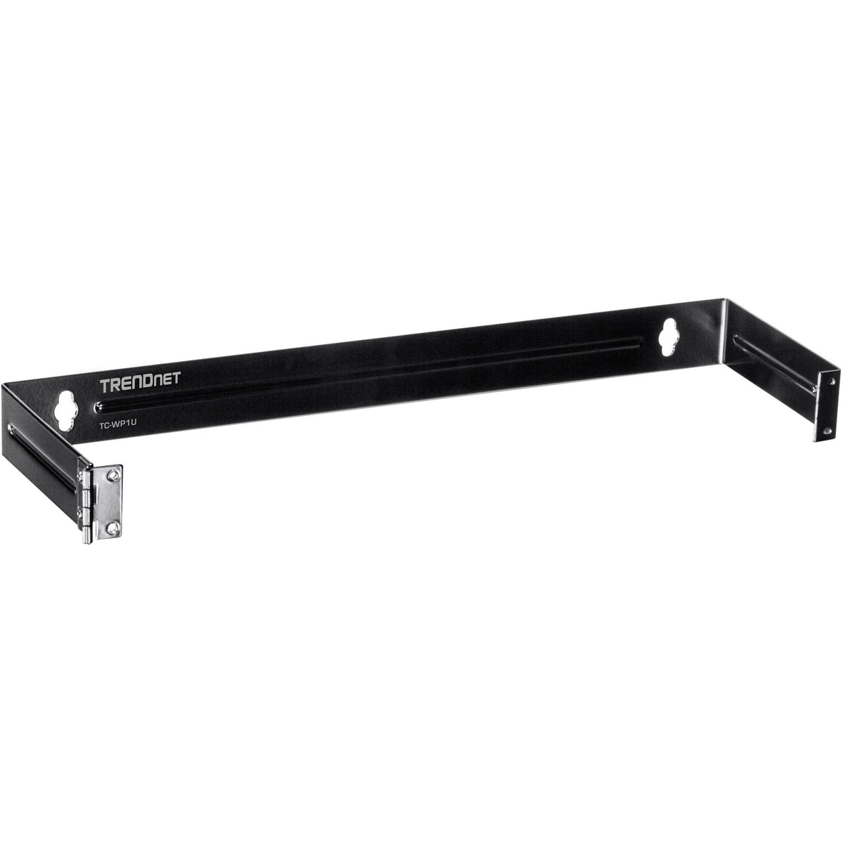 TRENDnet 1U 19-inch Hinged Wall Mount Bracket for Patch Panels and PDU Power Strips TC-WP1U Supports EIA-310 Steel Construction Use with TRENDnet TC-P24C6 & TC-P16C6 Patch Panels (sold separately)