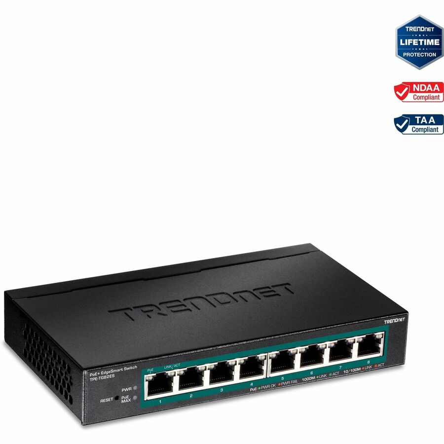 8XGIGABIT POE + PORTS          
