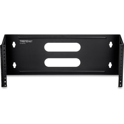 TRENDnet 4U 19-inch Hinged Wall Mount Bracket for Patch Panels and PDU Power Strips TC-WP4U Supports EIA-310 Steel Construction Use with TRENDnet TC-P24C6 & TC-P16C6 Patch Panels (sold separately)