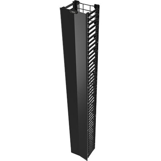 Legrand Q-Series Vertical Manager 7' H x 4" Wide Single Sided