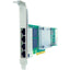 10/100/1000MBS QUAD PORT RJ45  