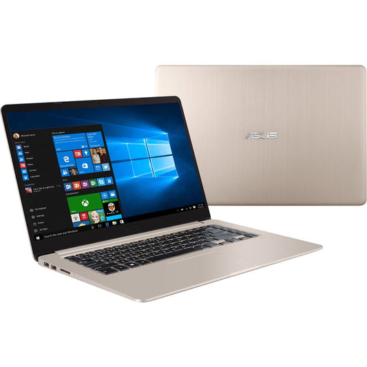 Asus VivoBook S15 S510 S510UN-DB55 15.6" Notebook - 1920 x 1080 - Intel Core i5 8th Gen i5-8250U 1.60 GHz - 4 GB Total RAM - 1 TB HDD - Gold