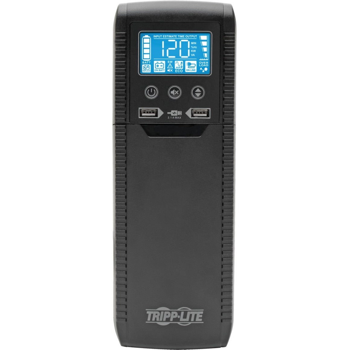 Tripp Lite Line Interactive UPS with USB and 10 Outlets - 120V 1440VA 900W 50/60 Hz AVR ECO Series ENERGY STAR