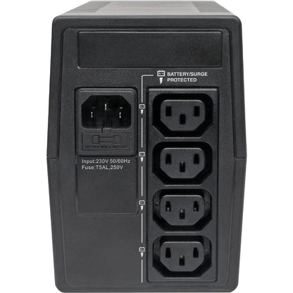 Tripp Lite Line Interactive UPS C13 Outlets (4) - 230V 450VA 240W Ultra-Compact Design