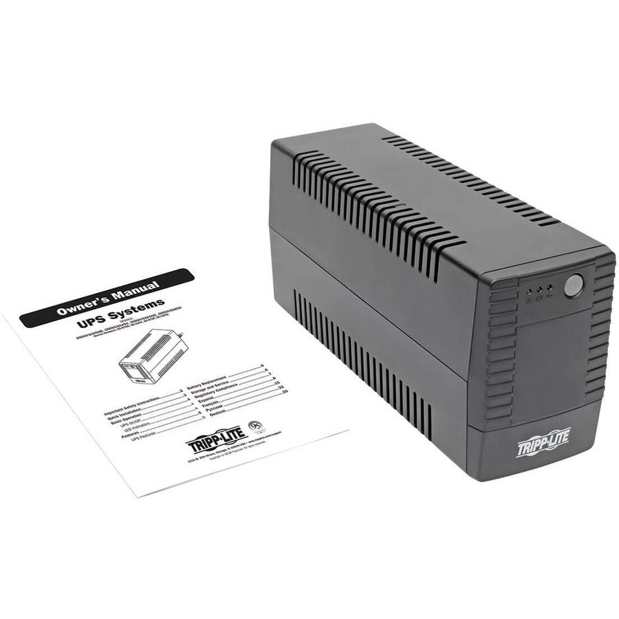 Tripp Lite Line Interactive UPS Schuko CEE 7/7 (2) - 230V 450VA 240W Ultra-Compact Design