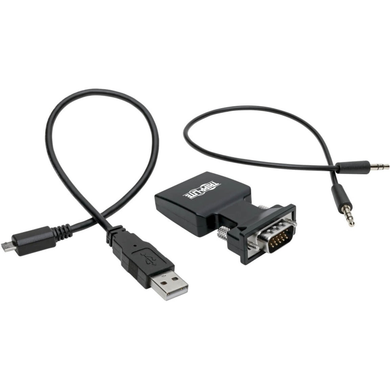 Tripp Lite HDMI to VGA Active Converter with Audio (F/M) 1920 x 1200 (1080p) @ 60 Hz