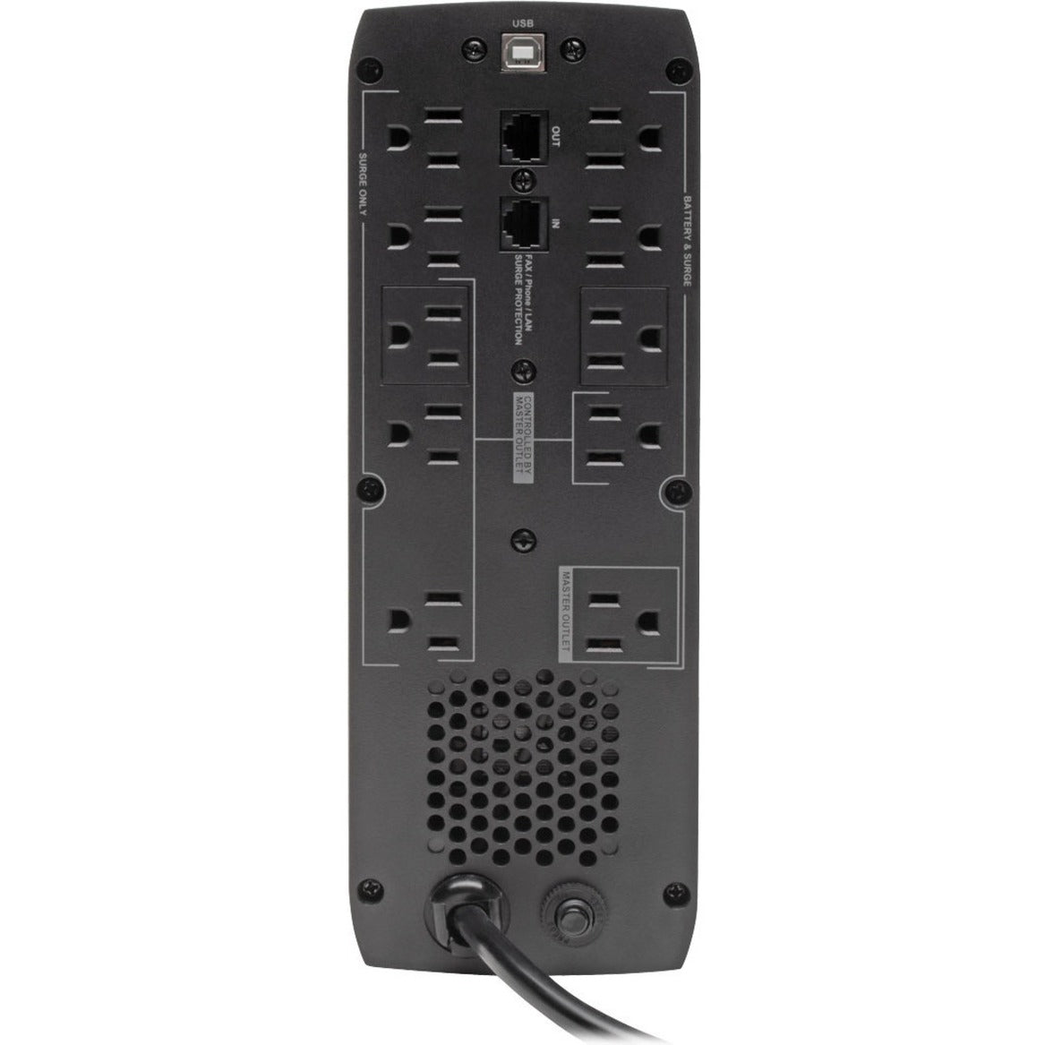 Tripp Lite UPS Line Interactive UPS with USB and 10 Outlets 120V 1300VA 720W 50/60 Hz AVR ECO Series ENERGY STAR V2.0