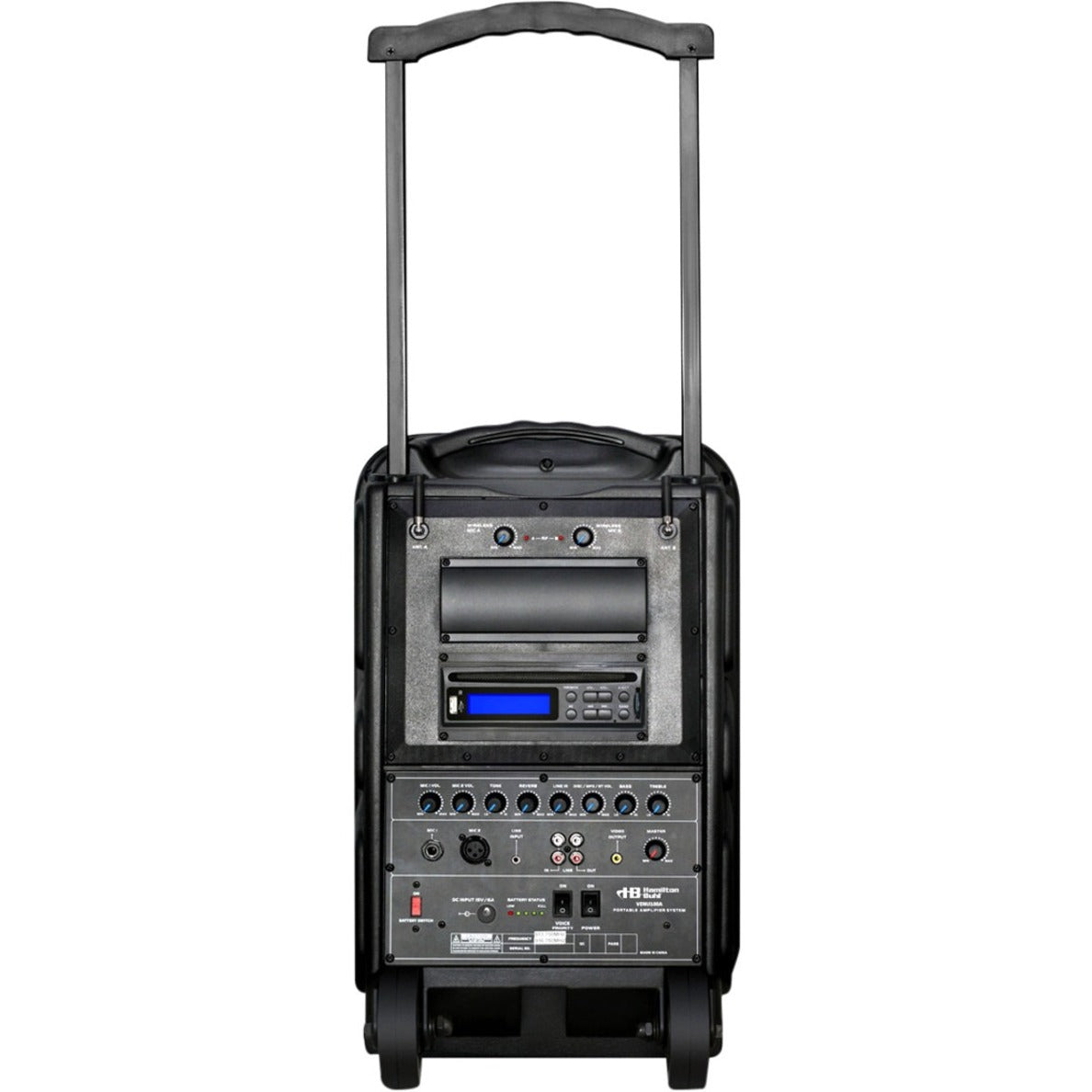 Hamilton Buhl High Quality PA System - DVD/CD/MP3 Bluetooth&reg; and Wireless Handheld Microphones