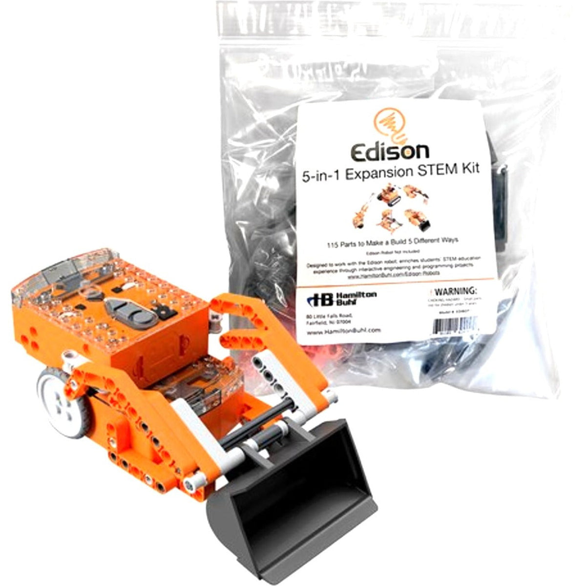 Hamilton Buhl Edison Educational Robot Kit For STEAM Education Robotics and Coding - Set of 2