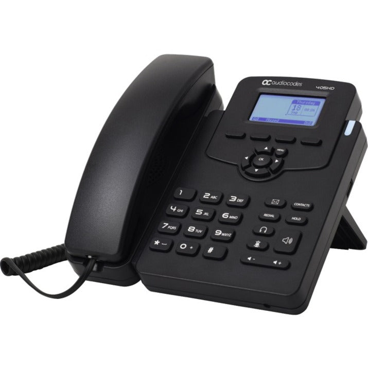 AudioCodes 405HD IP Phone - Corded - Corded - Black