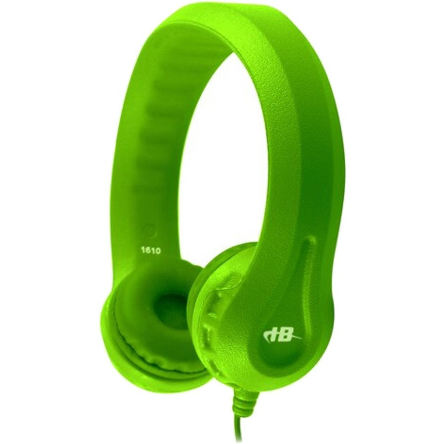 Hamilton Buhl Flex-Phones Single Construction Foam Headphones - Green